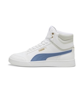 Puma Trainers Shuffle Mid white