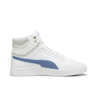 Puma Trainers Shuffle Mid white