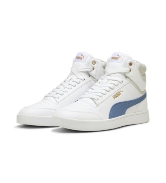 Puma Trainers Shuffle Mid white