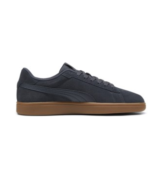 Puma Smash 3.0 dunkelgrau Leder Turnschuhe