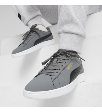 Puma Zapatillas de Piel Smash 3.0 Buck gris - Tienda Esdemarca calzado,  moda y complementos - zapatos de marca y zapatillas de marca