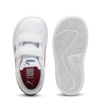 Puma Smash 3.0 Leren Sneakers Wit