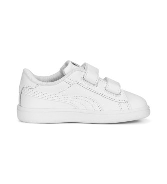 Puma Smash 3.0 Leder Turnschuhe wei