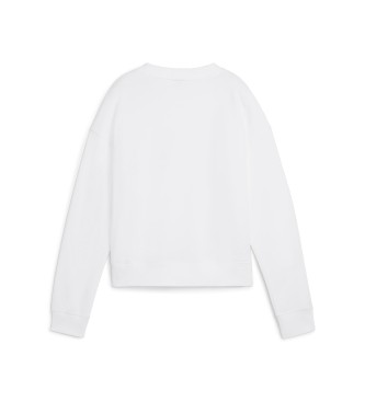 Puma Sweatshirt Squad Crew FL vit