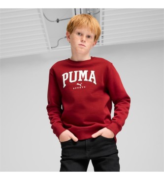 Puma Sudadera Squad Crew FL B granate