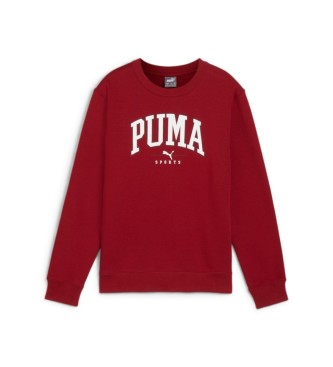 Puma Sudadera Squad Crew FL B granate