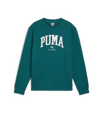 Puma Sudadera Squad Crew FL B verde