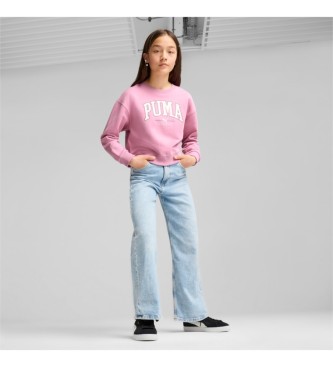 Puma Sweatshirt Squad Crew FL G roze