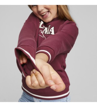 Puma Maroon Squad-sweatshirt