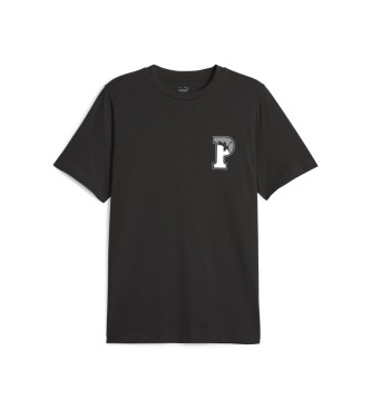 Puma Squad Grafik-T-Shirt schwarz