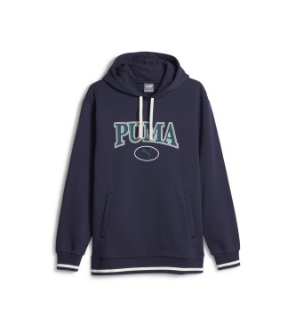 Puma Felpa SQUAD con cappuccio FL blu scuro