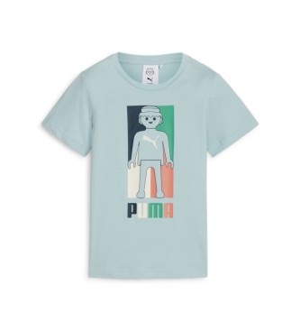 Puma Camiseta Playmobil turquesa