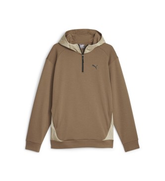 Puma Sweatshirt Rad/Cal Zipper marron