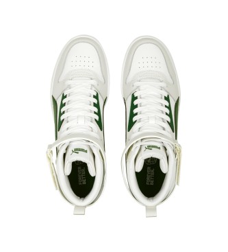 Puma RBD Game green leather shoes