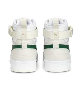 Puma RBD Game green leather shoes