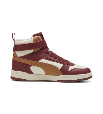 Puma RBD Game Shoes blanc, marron