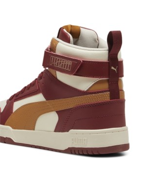 Puma RBD Game Shoes blanc, marron