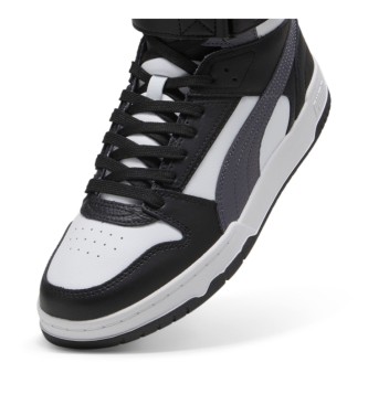 Puma Chaussures de jeu RBD blanches, noires