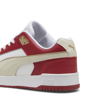 Puma Leren sneakers Rbd Game wit, rood