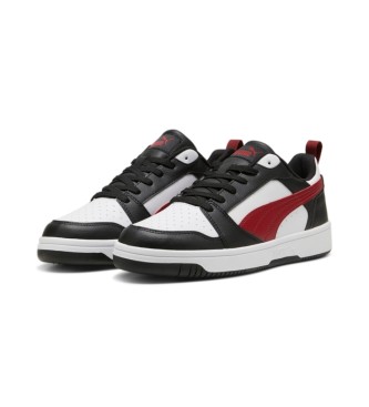 Puma Sapatilhas Rebound v6 Low branco, preto, vermelho