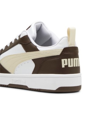 Puma Trainers Rebound v6 Laag wit, bruin