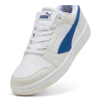 Puma Sapatilhas Rebound v6 Low branco, azul