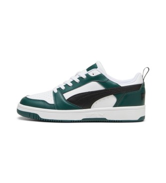 Puma Rebound v6 Low Tnis branco, verde