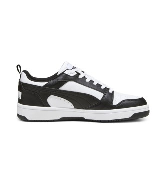 Puma Rebound v6 Lage Sneakers wit, zwart
