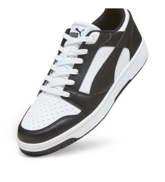 Puma Rebound v6 Lage Sneakers wit, zwart