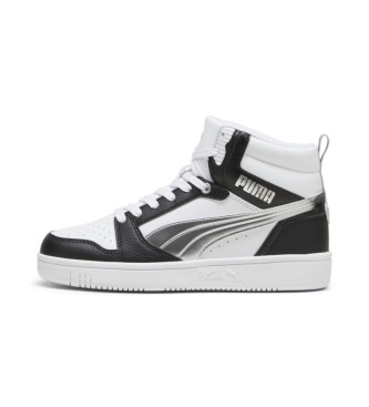 Puma Rebound v6 Metallic Shoes white, black