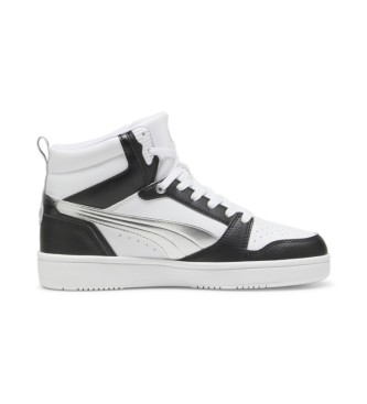 Puma Rebound v6 Metallic Shoes white, black