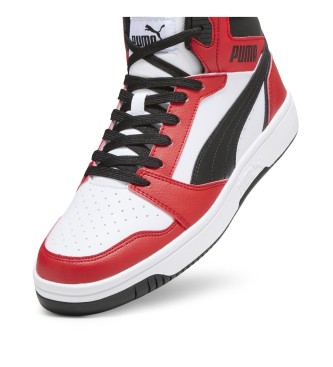 Puma Sapatos Rebound branco, vermelho
