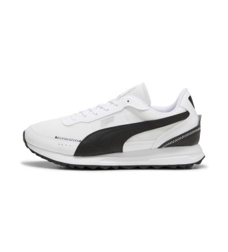 Puma Sneakers in pelle Road Rider bianche, nere