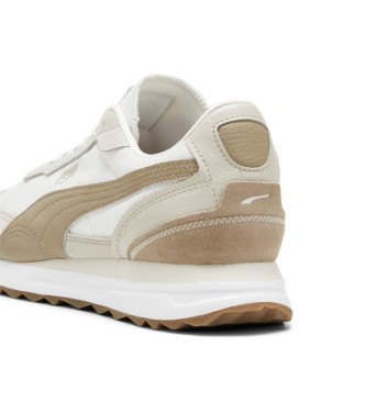 Puma Road Rider Lux Schuhe wei, beige