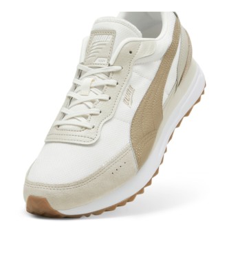 Puma Road Rider Lux Schuhe wei, beige