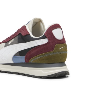 Puma Chaussures en cuir Road Rider multicolores