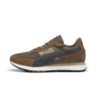 Puma Road Rider SD Lederschuhe grn