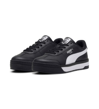 Puma Zapatillas de piel Roma negro