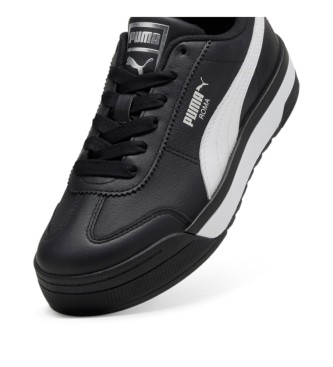 Puma Zapatillas de piel Roma negro