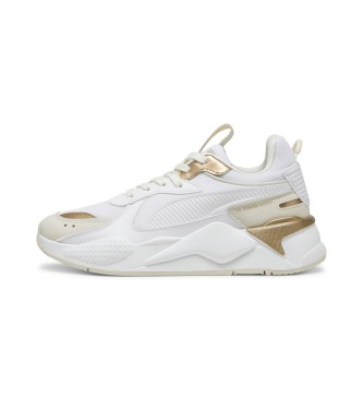 Puma Skórzane sneakersy RS-X Glam w kolorze białym