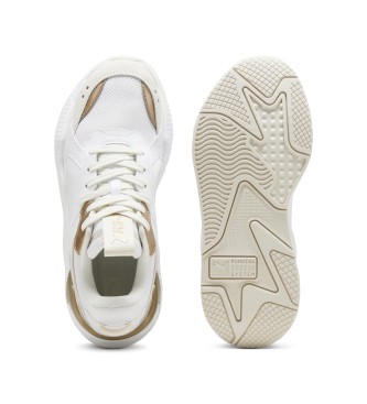 Puma Skórzane sneakersy RS-X Glam w kolorze białym