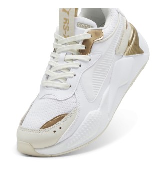 Puma Zapatillas de Piel RS-X Glam blanco