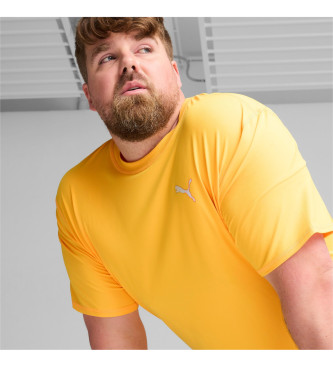 Puma Run Cloudspun yellow T-shirt