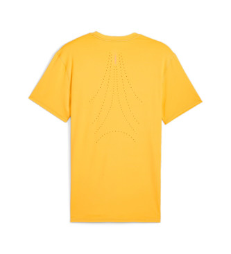 Puma Run Cloudspun gul T-shirt