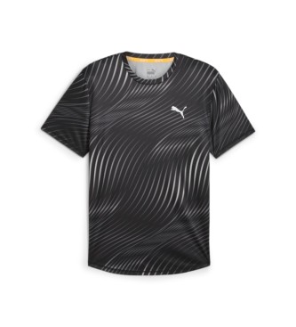 Puma Run Favorite Aop Ss T-Shirt czarny