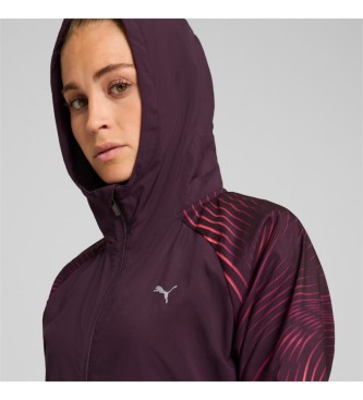 Puma Run Favorite Aop Wov fliederfarbene Jacke