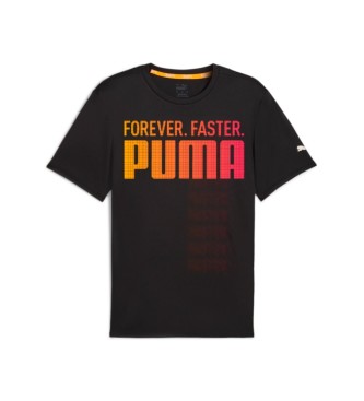 Puma Camiseta Run Favorites Foreve negro