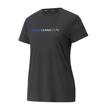 Puma T-shirt Run Logo Ss W preto
