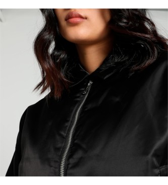 Puma Chaqueta Satin Bomber  negro