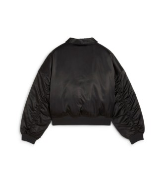 Puma Chaqueta Satin Bomber  negro